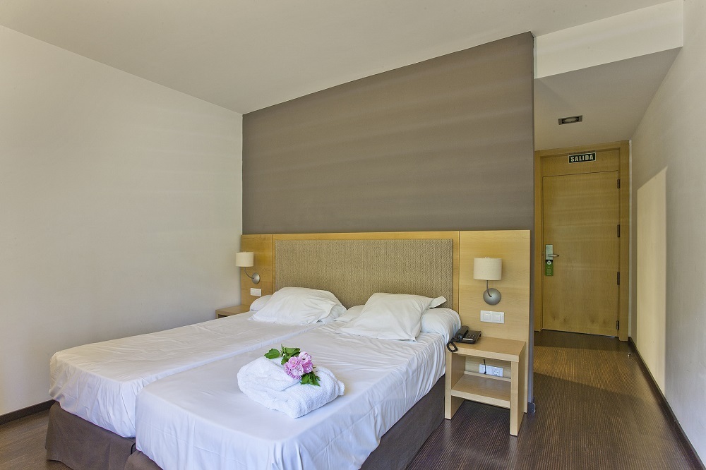 Habitación doble estandar balneario elgorriaga